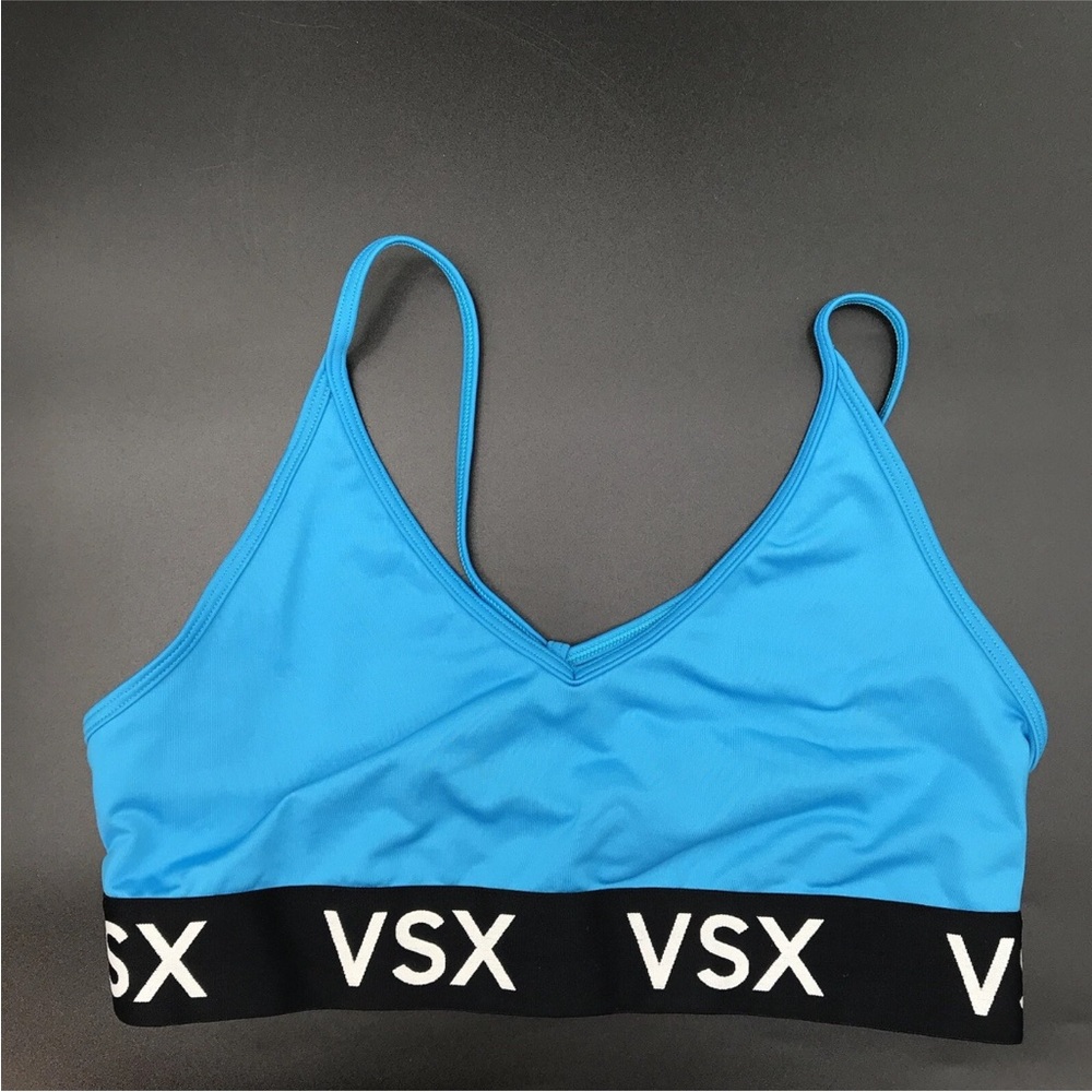 Victoria’s Secret VSX Women's Blue Sports Bra Size Medium